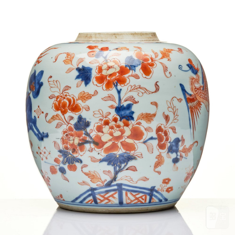 An Imari jar, - 图4